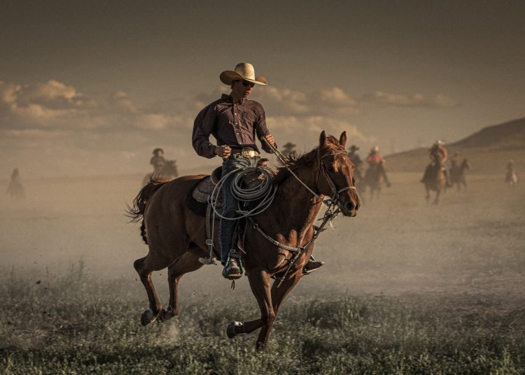 νεαρός cowboy