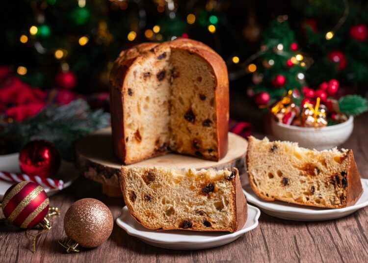 Christmas cake Panettone